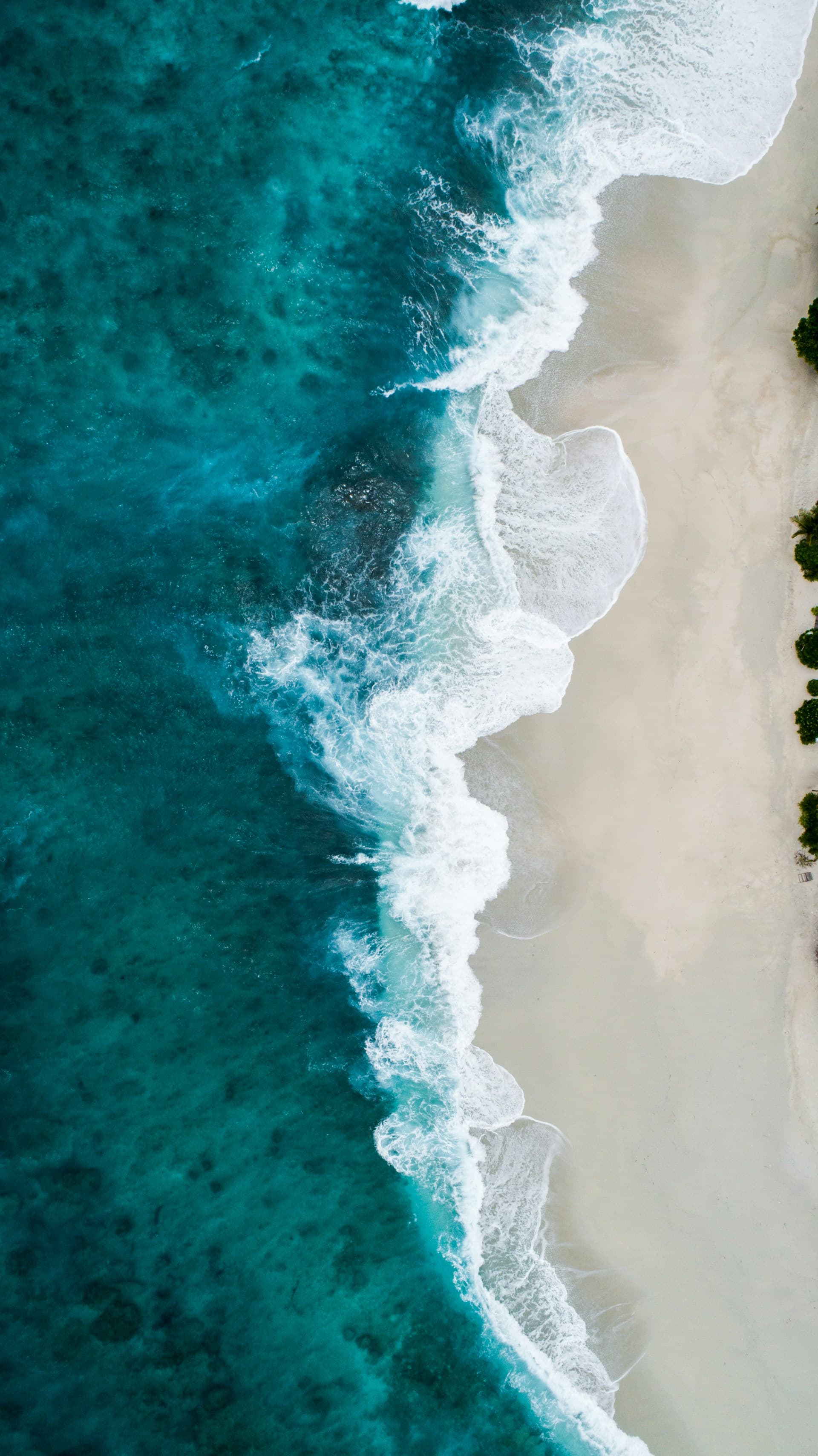 Ocean from above