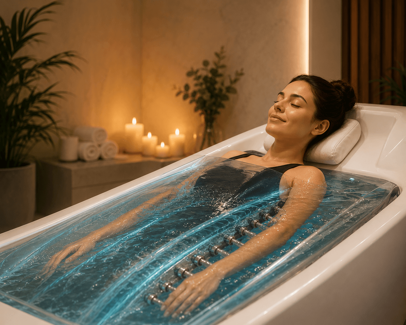 Aqua Lymphatic Detox — luxury spa ritual at Maris & Terra Noida
